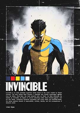 Invincible Comic Poster