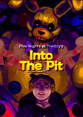 Five Nights at Freddy's Into The Pit Poster