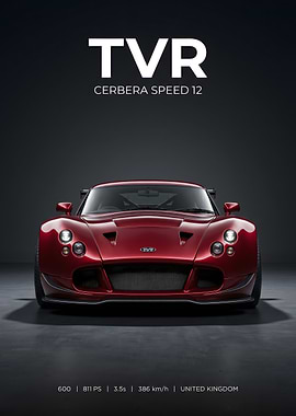 TVR Cerbera Speed 12 Poster