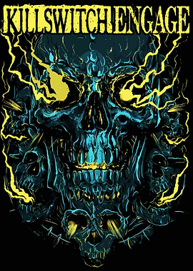 Killswitch Engage Skull Art