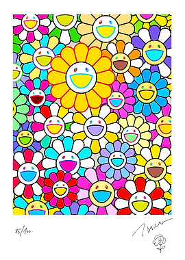 Takashi Murakami Smiling Flowers
