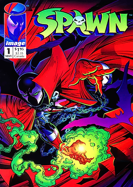 Spawn Comic Book Cover