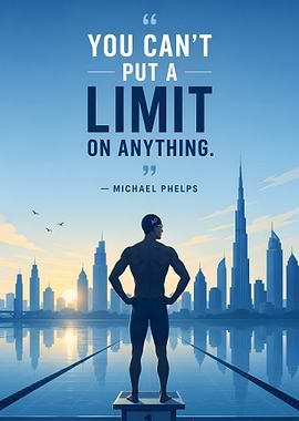 Michael Phelps Inspirational Quote