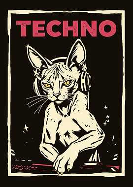 Techno Cat DJ