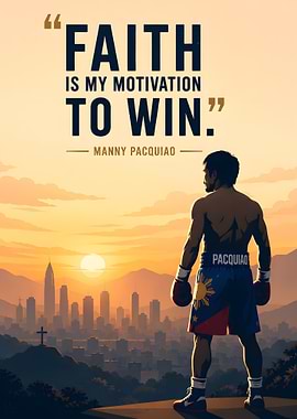Manny Pacquiao Faith Quote