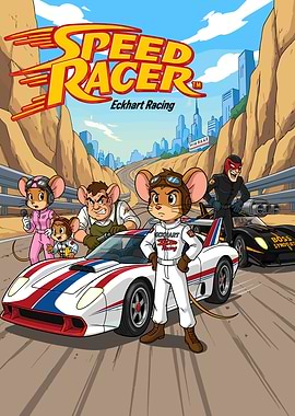 Speed Racer Eckhart Racing Mice