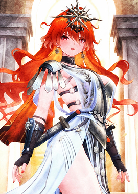 Fiery Warrior Queen