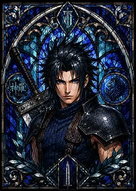 Zack Fair Stained Glass Art