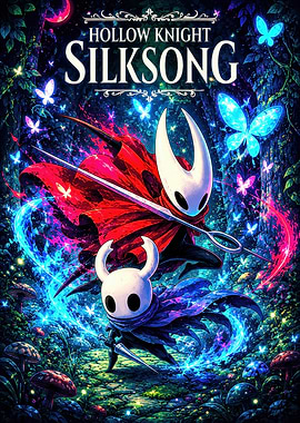Hollow Knight Silksong Game Art