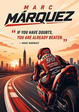 Marc Marquez Motorcycle Racing