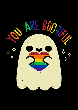 You are Beautiful Rainbow Heart