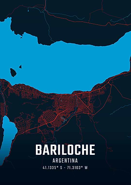 Bariloche City Map