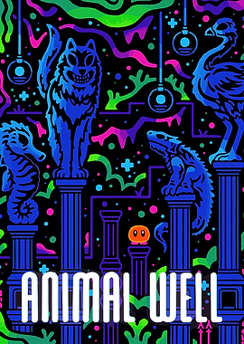 Animal Well Game Art