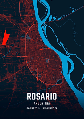 Rosario City Map