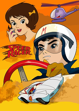 Speed Racer Anime Poster