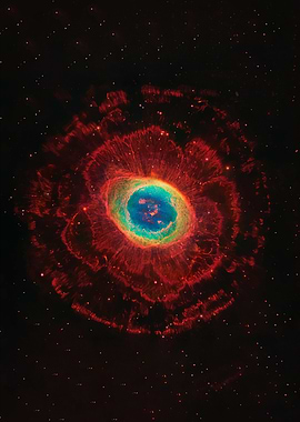 The Helix Nebula in Space