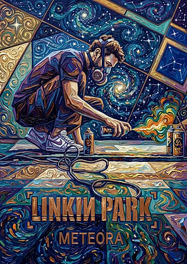 Linkin Park Meteora Graffiti Art
