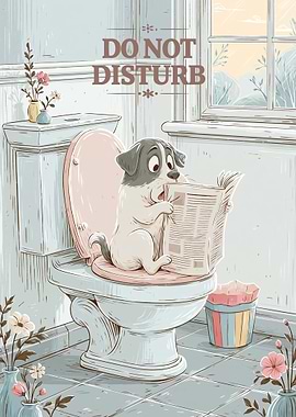 Do Not Disturb Puppy