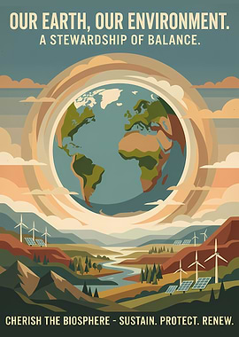 Our Earth, Our Environment Poster