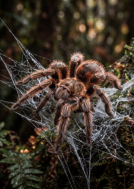 Tarantula on a Web