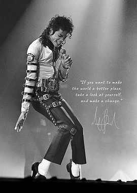 Michael Jackson Performing