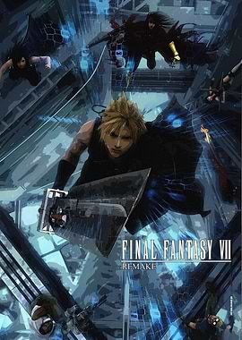 Final Fantasy VII Remake Artwork