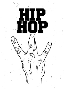 Hip Hop Hand Gesture
