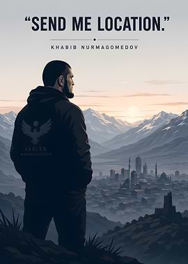 Khabib Nurmagomedov 'Send Me Location'