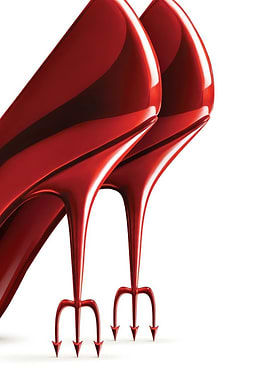 Red Devil High Heels
