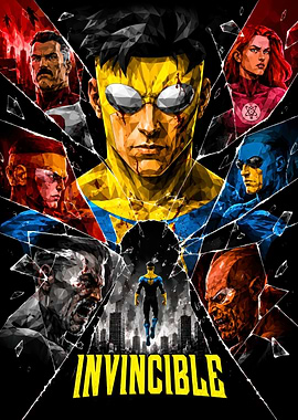 Invincible Comic Book Poster