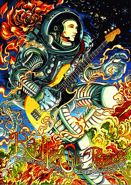 Red Hot Chili Peppers Band Art