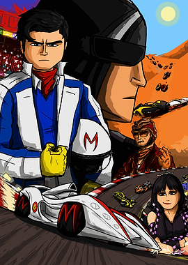 Speed Racer and Mach 5