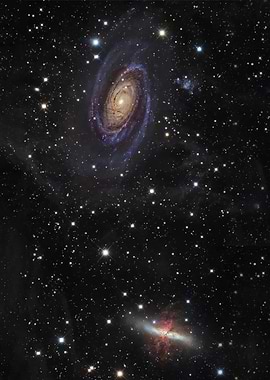 Galaxies in Deep Space