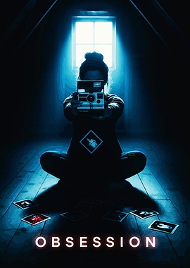 Obsession Poster with Polaroid Camera
