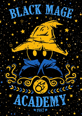 Black Mage Academy Poster