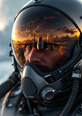 Pilot meeting with a Tomcat