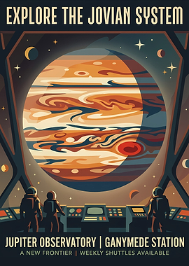 Explore the Jovian System Poster