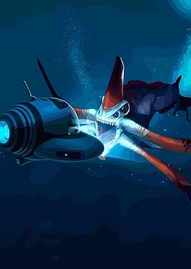 Subnautica Leviathan Attack