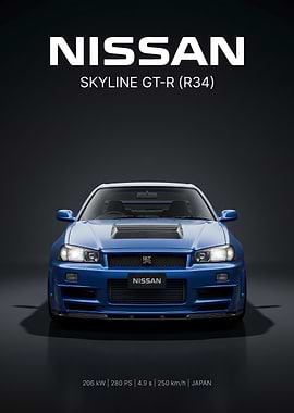 Nissan Skyline GT-R R34