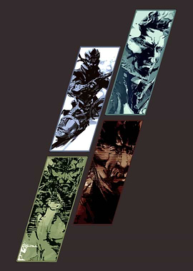 Metal Gear Solid Collage