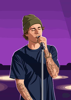 Justin Bieber Singer Performing
