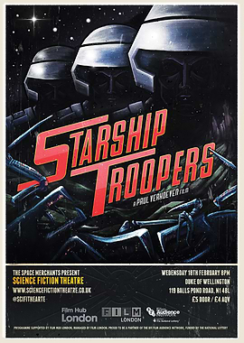 Starship Troopers Movie Poster
