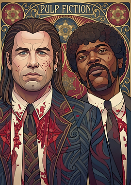 Pulp Fiction Art Poster
