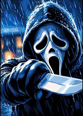 Ghostface in the Rain