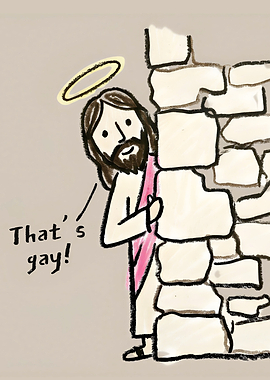 Gay Pride Jesus