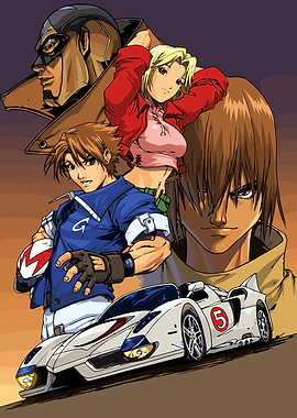 Speed Racer Anime Art