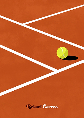 Roland Garros Tennis Court