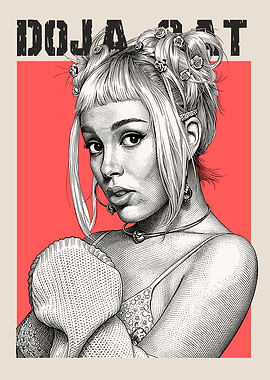 Doja Cat Portrait