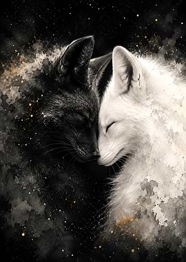 Yin Yang Foxes