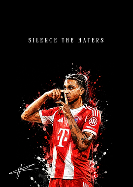 Footballer Silence the Haters